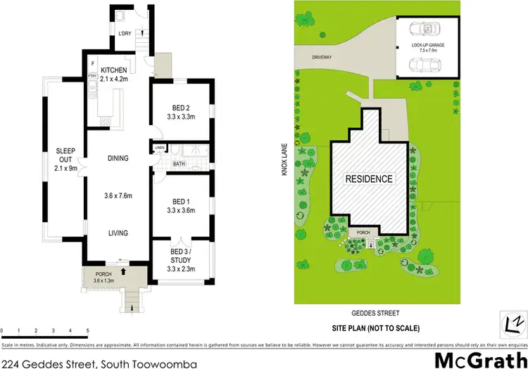 Floorplan of Homely house listing, 224 Geddes Street, South Toowoomba QLD 4350