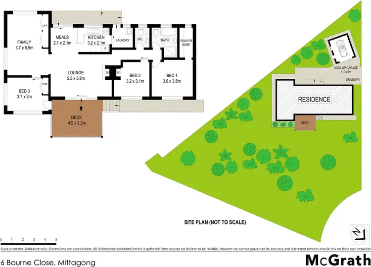 Floorplan of Homely house listing, 6 Bourne Close, Mittagong NSW 2575