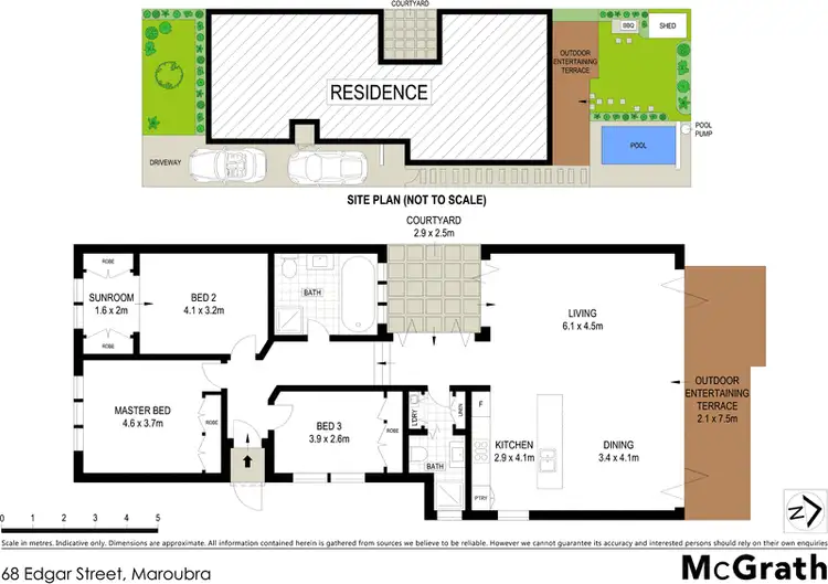 Floorplan of Homely house listing, 68 Edgar Street, Maroubra NSW 2035