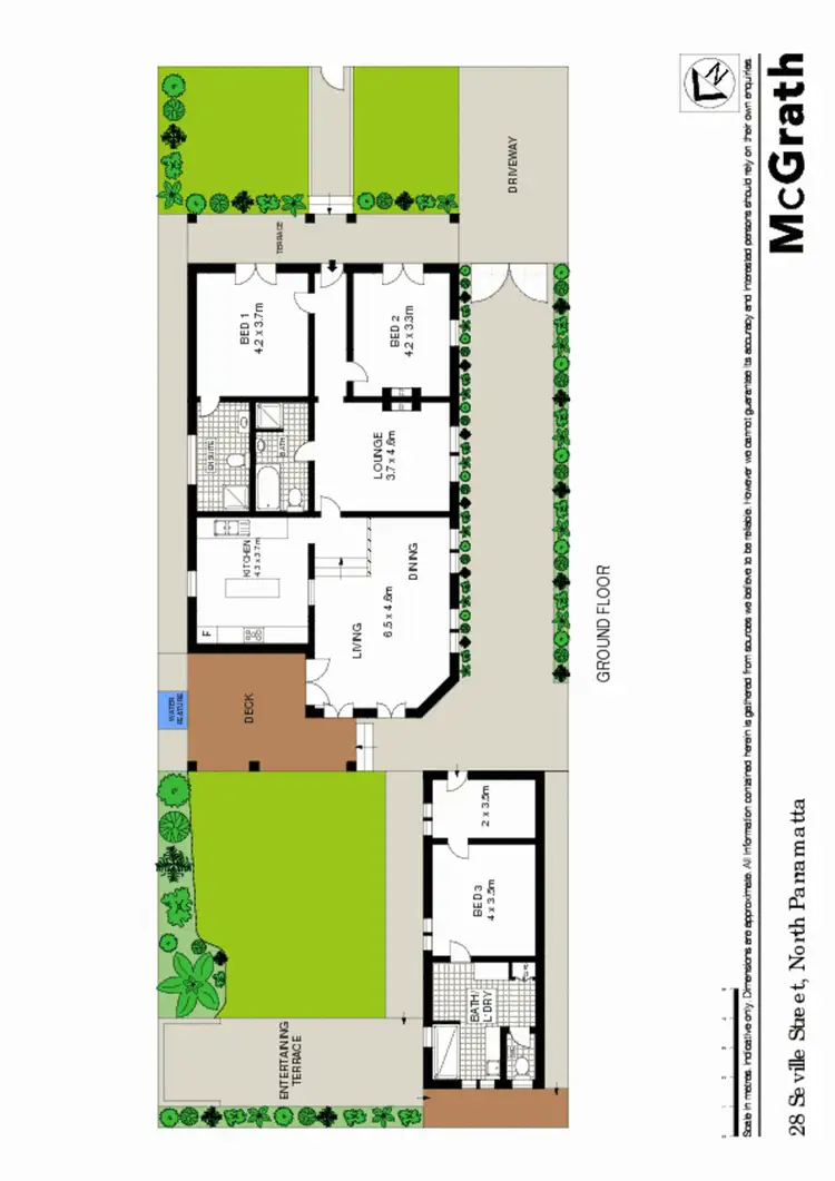 Floorplan of Homely house listing, 28 Seville Street, North Parramatta NSW 2151