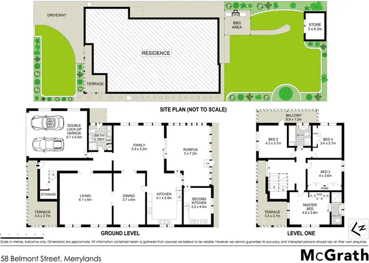 Floorplan of Homely house listing, 58 Belmont Street, Merrylands NSW 2160