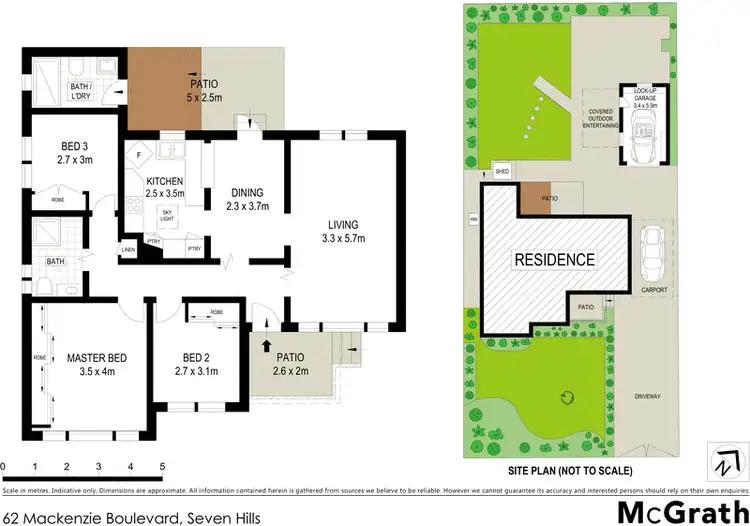 Floorplan of Homely house listing, 62 Mackenzie Boulevard, Seven Hills NSW 2147