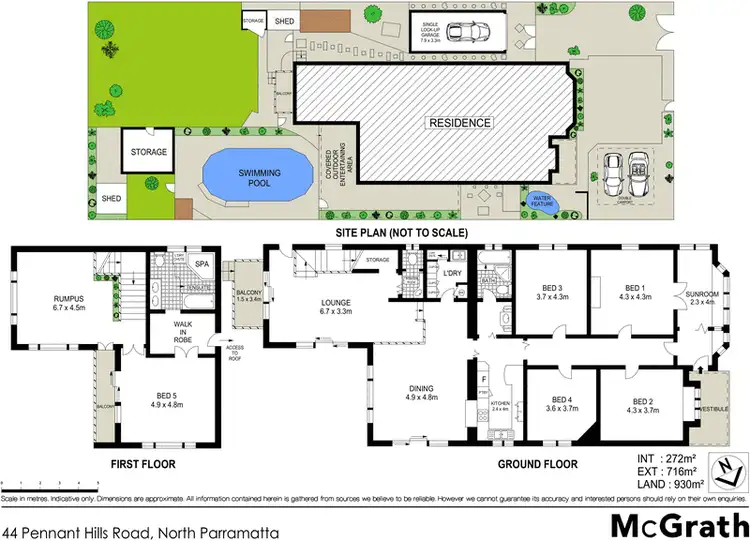 Floorplan of Homely house listing, 44 Pennant Hills Road, North Parramatta NSW 2151