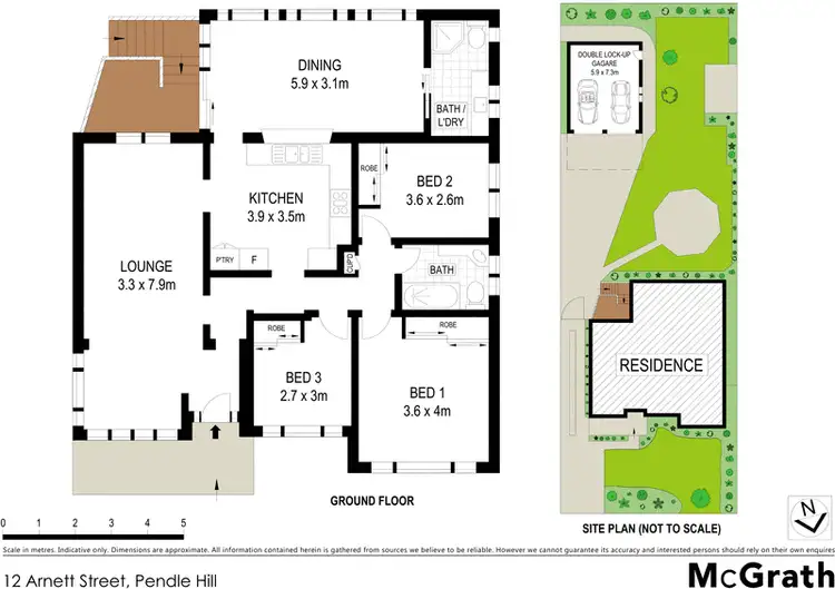 Floorplan of Homely house listing, 12 Arnett Street, Pendle Hill NSW 2145