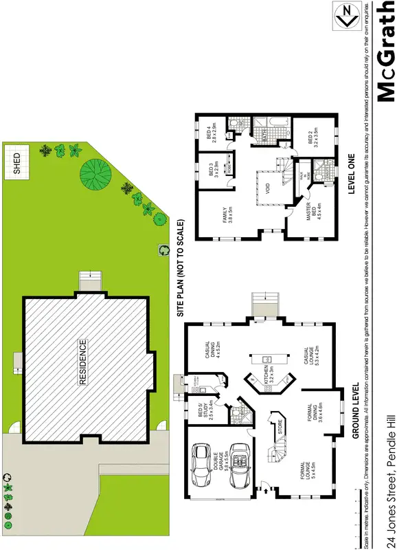 Floorplan of Homely house listing, 24 Jones Street, Pendle Hill NSW 2145