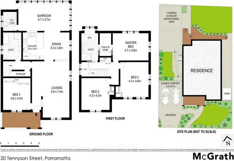 Floorplan of Homely house listing, 20 Tennyson Street, Parramatta NSW 2150