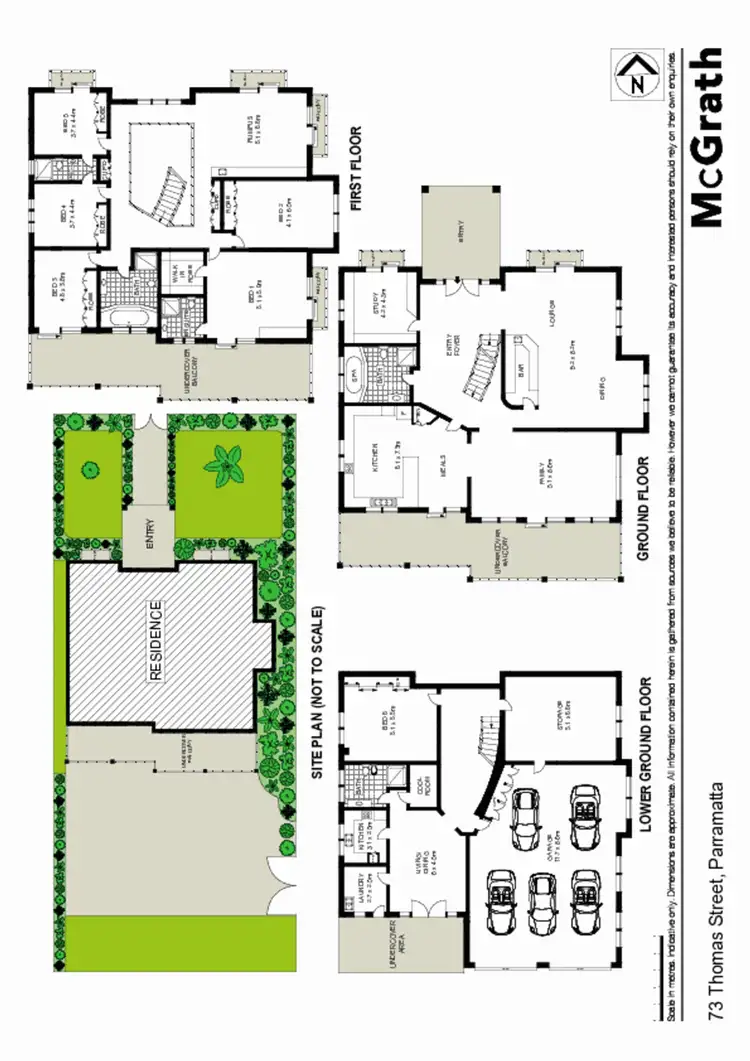 Floorplan of Homely house listing, 73 Thomas Street, Parramatta NSW 2150
