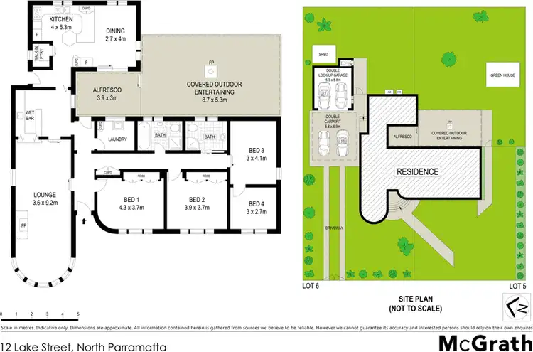 Floorplan of Homely house listing, 12 Lake Street, North Parramatta NSW 2151