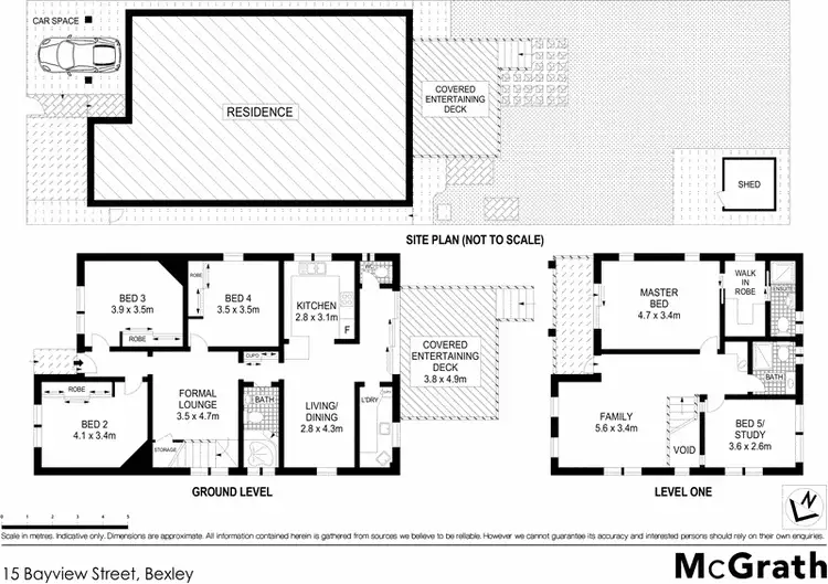 Floorplan of Homely house listing, 15 Bayview Street, Bexley NSW 2207