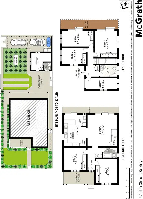 Floorplan of Homely house listing, 52 Iliffe Street, Bexley NSW 2207