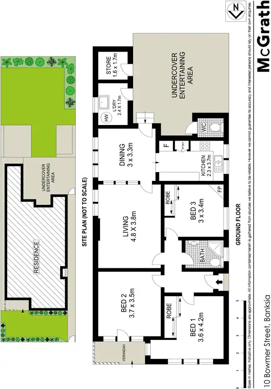 Floorplan of Homely house listing, 10 Bowmer Street, Banksia NSW 2216