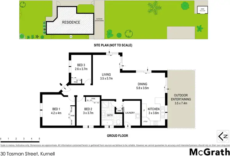 Floorplan of Homely house listing, 30 Tasman Street, Kurnell NSW 2231
