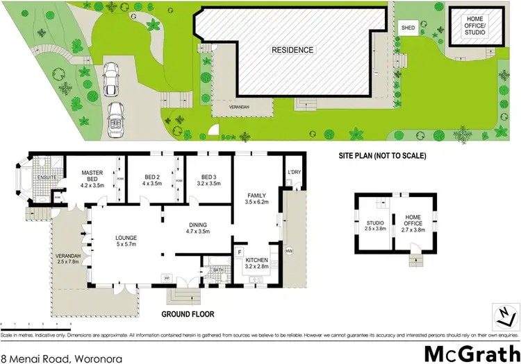 Floorplan of Homely house listing, 8 Menai Road, Woronora NSW 2232