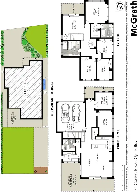 Floorplan of Homely house listing, 41 Carvers Road, Oyster Bay NSW 2225