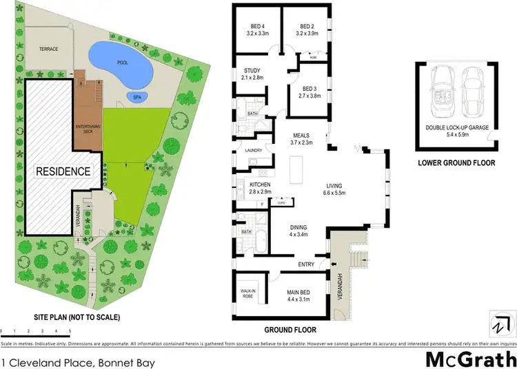 Floorplan of Homely house listing, 1 Cleveland Place, Bonnet Bay NSW 2226