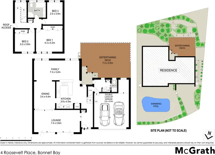 Floorplan of Homely house listing, 4 Roosevelt Place, Bonnet Bay NSW 2226