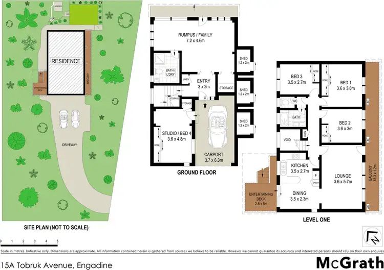 Floorplan of Homely house listing, 15A Tobruk Avenue, Engadine NSW 2233