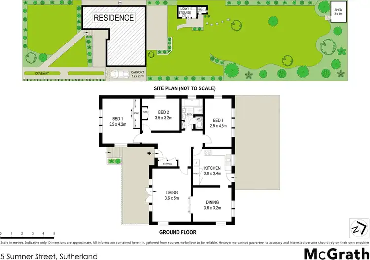 Floorplan of Homely house listing, 5 Sumner Street, Sutherland NSW 2232