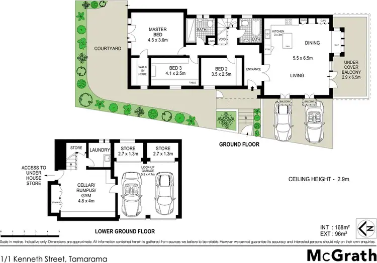 Floorplan of Homely apartment listing, 1/1 Kenneth Street, Tamarama NSW 2026