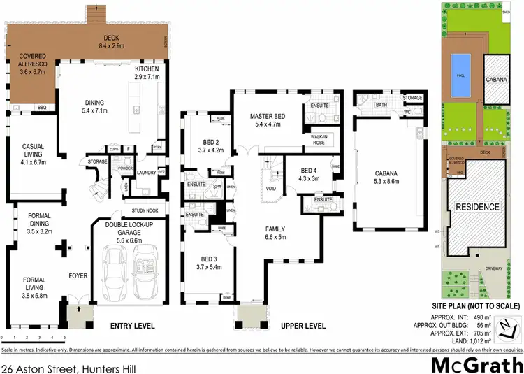 Floorplan of Homely house listing, 26 Aston Street, Hunters Hill NSW 2110