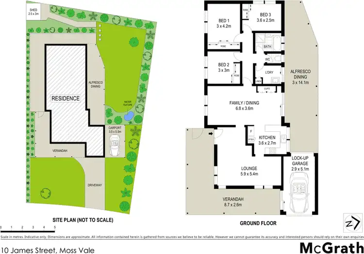 Floorplan of Homely house listing, 10 James Street, Moss Vale NSW 2577