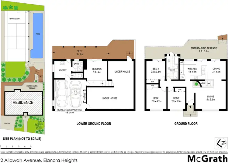 Floorplan of Homely house listing, 2 Allawah Avenue, Elanora Heights NSW 2101