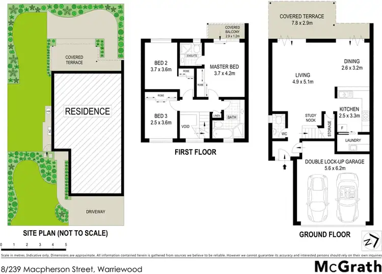 Floorplan of Homely townhouse listing, 8/239 Macpherson Street, Warriewood NSW 2102