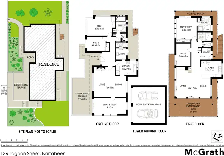 Floorplan of Homely house listing, 136 Lagoon Street, Narrabeen NSW 2101