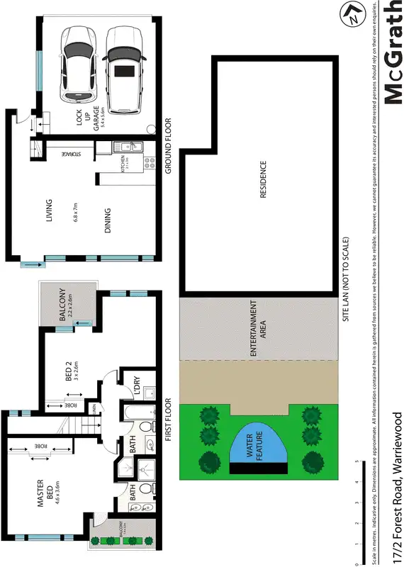 Floorplan of Homely townhouse listing, 17/2 Forest Road, Warriewood NSW 2102