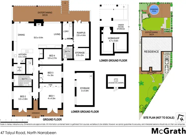 Floorplan of Homely house listing, 47 Taiyul Road, North Narrabeen NSW 2101