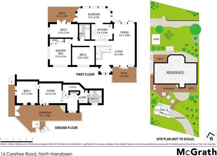Floorplan of Homely house listing, 16 Carefree Road, North Narrabeen NSW 2101