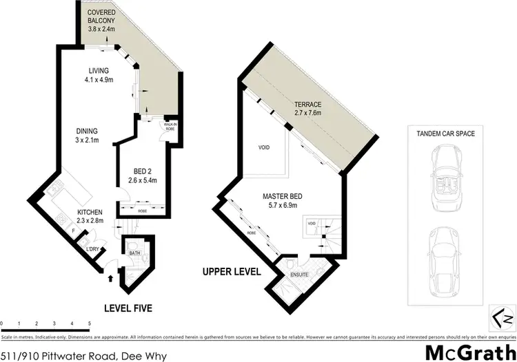 Floorplan of Homely apartment listing, 511/910 Pittwater Road, Dee Why NSW 2099