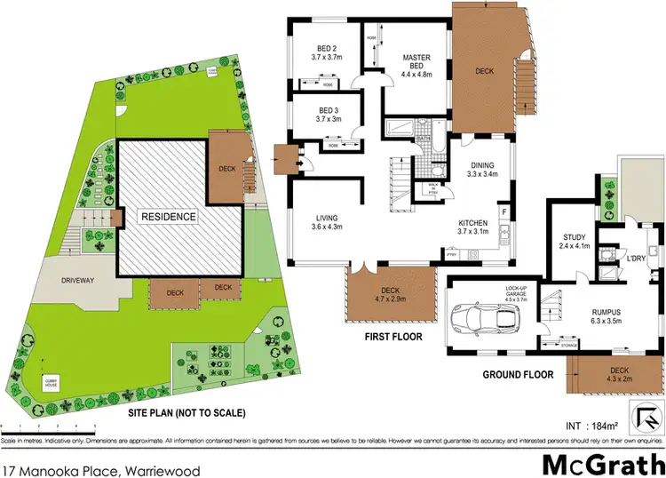 Floorplan of Homely house listing, 17 Manooka Place, Warriewood NSW 2102