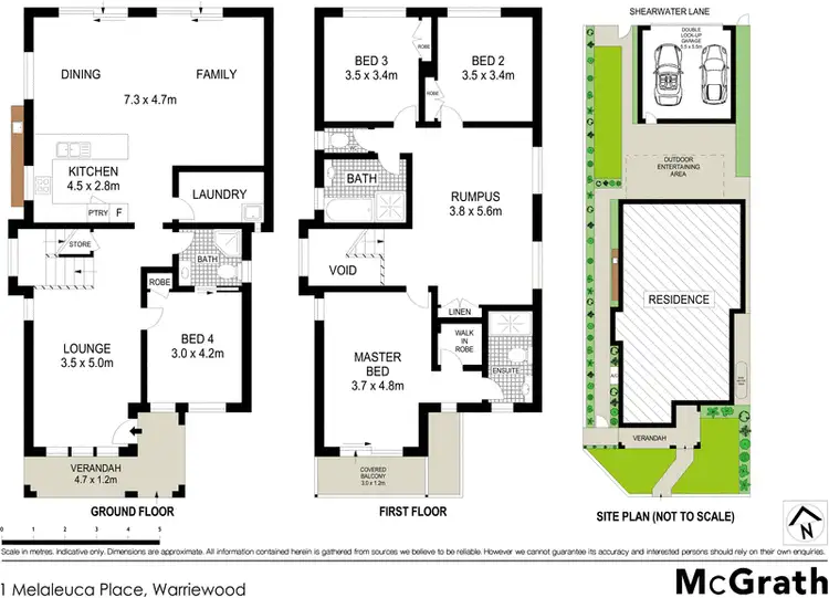 Floorplan of Homely house listing, 1 Melaleuca Place, Warriewood NSW 2102
