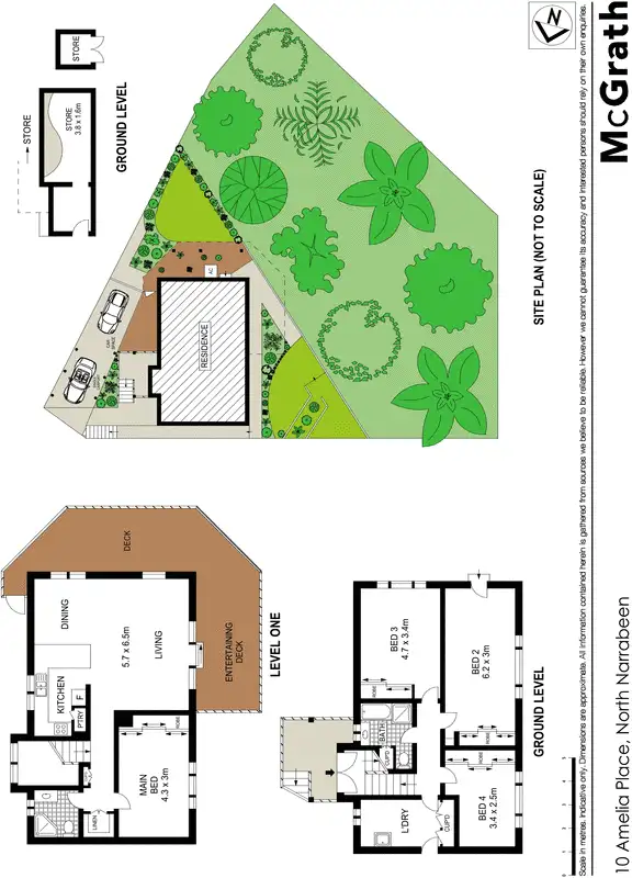 Floorplan of Homely house listing, 10 Amelia Place, North Narrabeen NSW 2101
