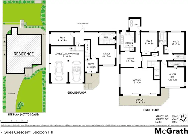 Floorplan of Homely house listing, 7 Gilles Crescent, Beacon Hill NSW 2100