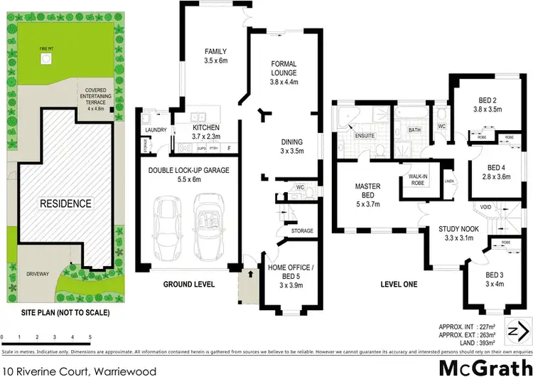 Floorplan of Homely house listing, 10 Riverine Court, Warriewood NSW 2102
