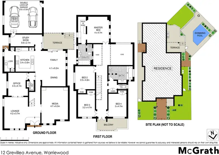 Floorplan of Homely house listing, 12 Grevillea Avenue, Warriewood NSW 2102