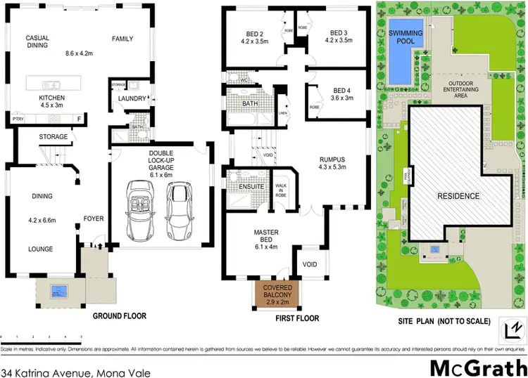Floorplan of Homely house listing, 34 Katrina Avenue, Mona Vale NSW 2103