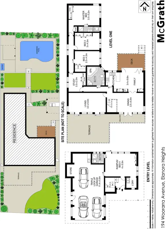 Floorplan of Homely house listing, 194 Woorarra Avenue, Elanora Heights NSW 2101