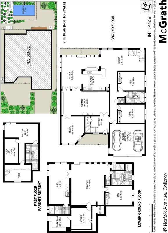 Floorplan of Homely house listing, 49 Norfolk Avenue, Collaroy NSW 2097