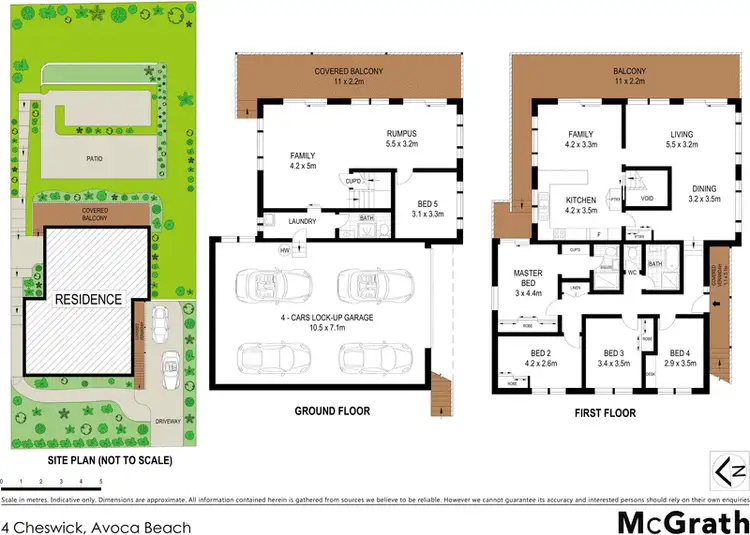 Floorplan of Homely house listing, 4 Cheswick Street, Avoca Beach NSW 2251