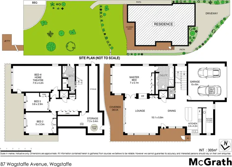 Floorplan of Homely house listing, 87 Wagstaffe Avenue, Wagstaffe NSW 2257