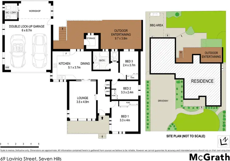 Floorplan of Homely house listing, 69 Lavinia Street, Seven Hills NSW 2147