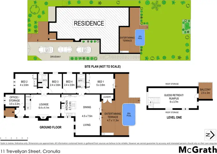 Floorplan of Homely house listing, 11 Trevellyan Street, Cronulla NSW 2230