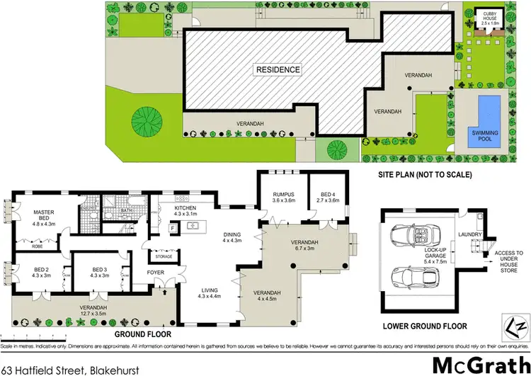Floorplan of Homely house listing, 63 Hatfield Street, Blakehurst NSW 2221