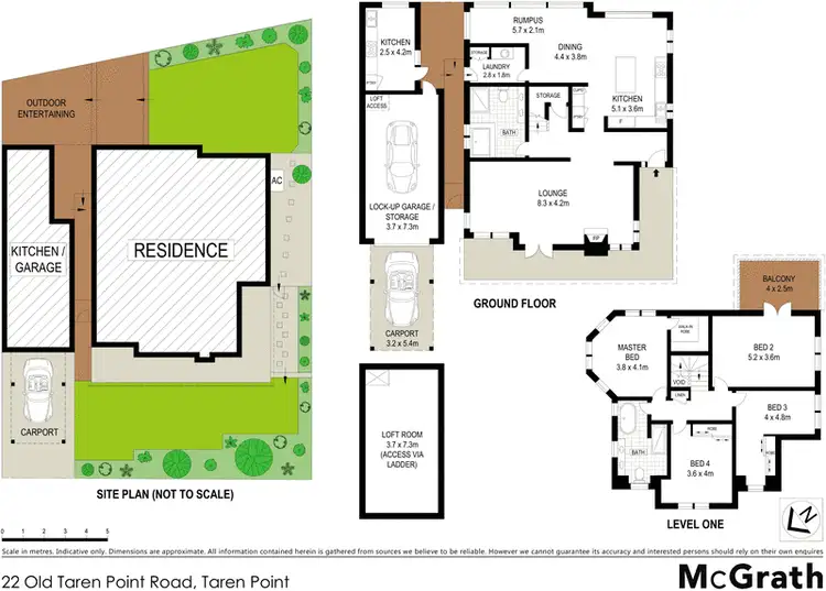 Floorplan of Homely house listing, 22 Old Taren Point Road, Taren Point NSW 2229