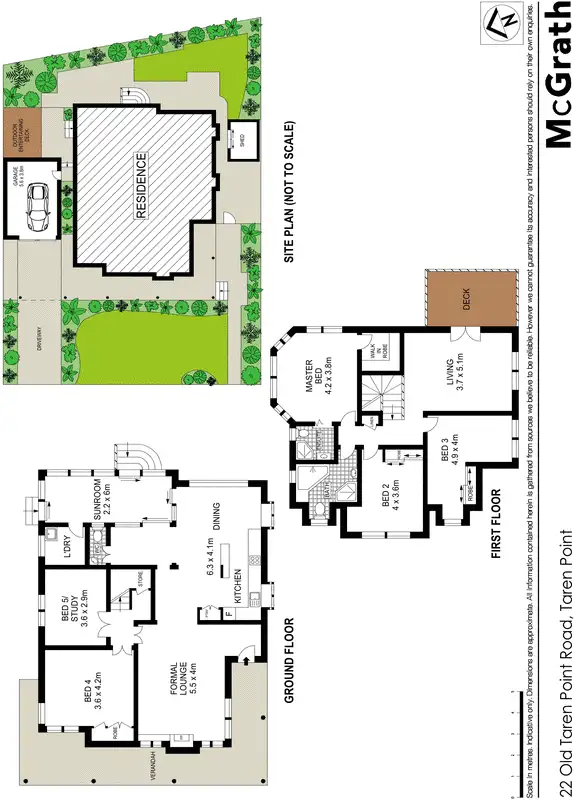 Floorplan of Homely house listing, 22 Old Taren Point Road, Taren Point NSW 2229