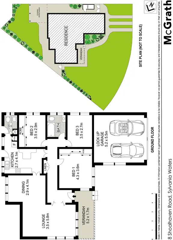 Floorplan of Homely house listing, 8 Shoalhaven Road, Sylvania Waters NSW 2224