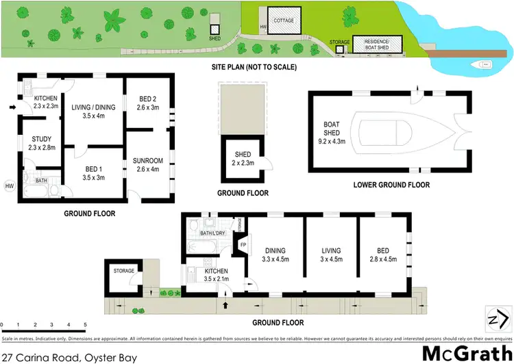 Floorplan of Homely house listing, 27 Carina Road, Oyster Bay NSW 2225